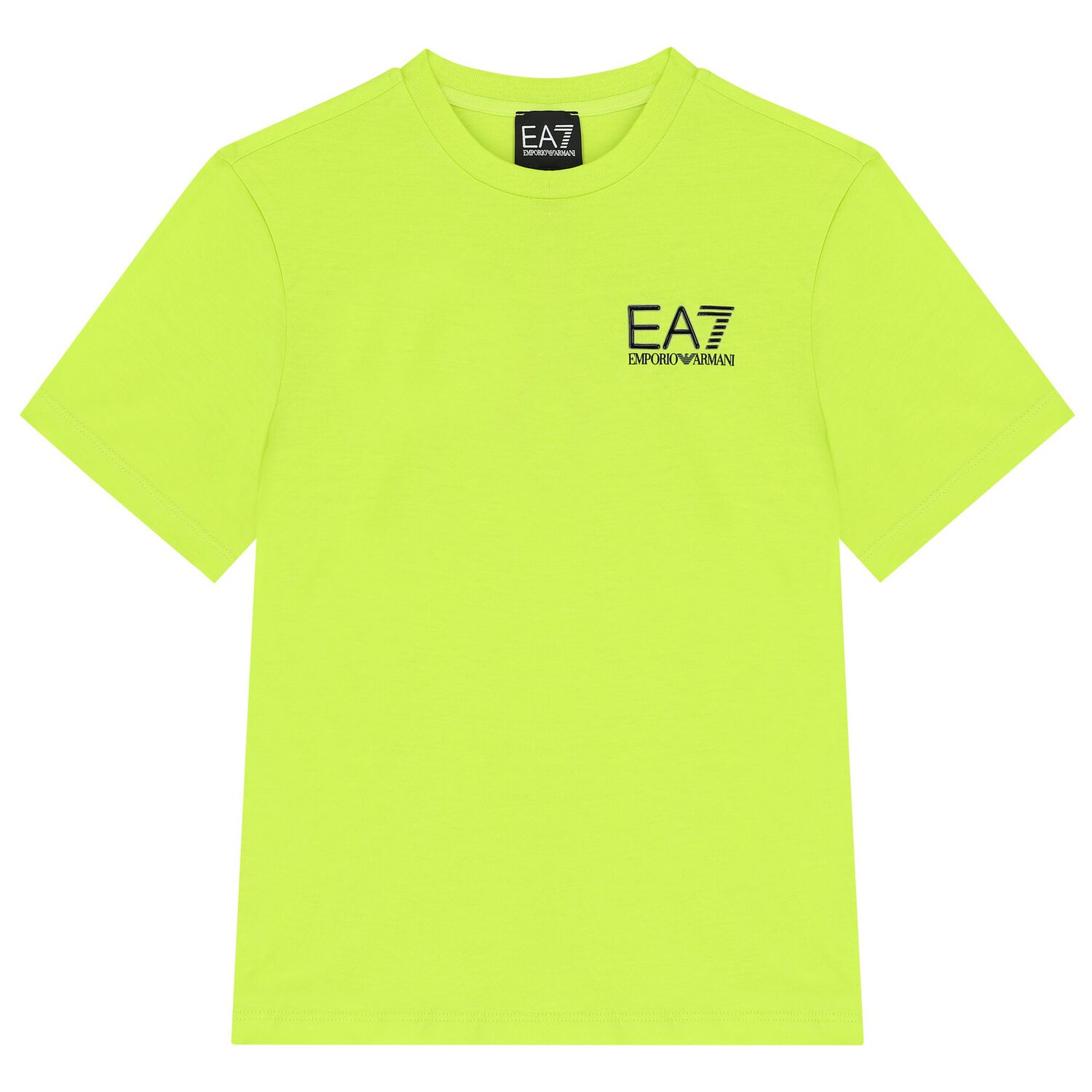 تيشيرت أولاد بالشعار باللون الأخضر, 6, hi-res