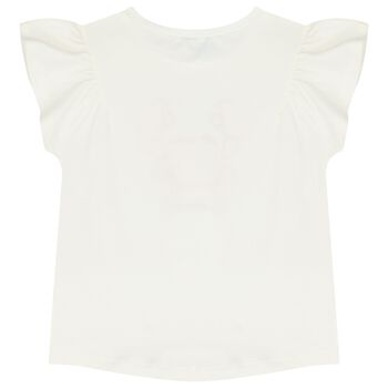 Girls Ivory Crab T-Shirt