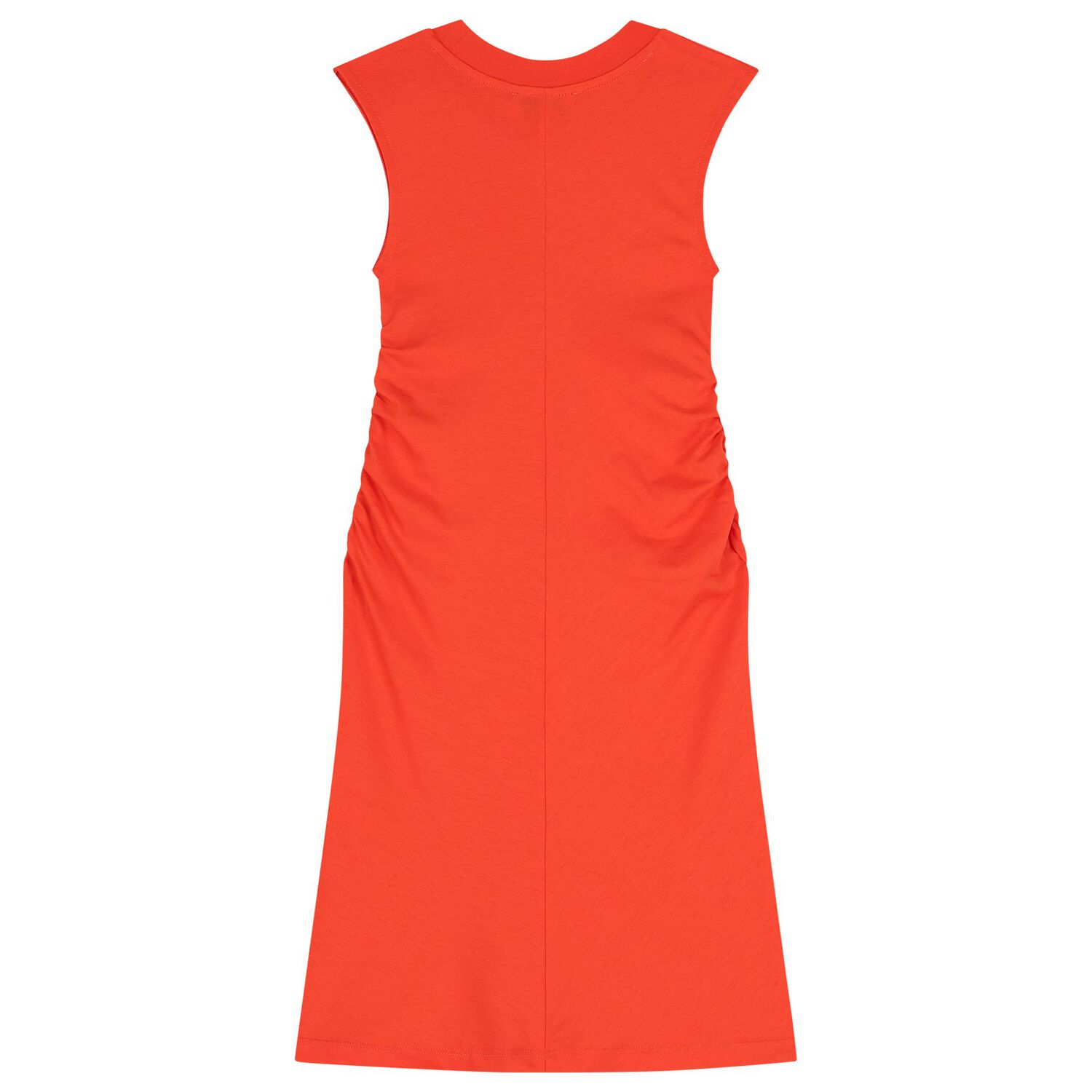 Girls Red Logo Dress, 2, hi-res