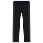 طقم بدلة رياضية  بالشعار باللون الأسود, 1, hi-res