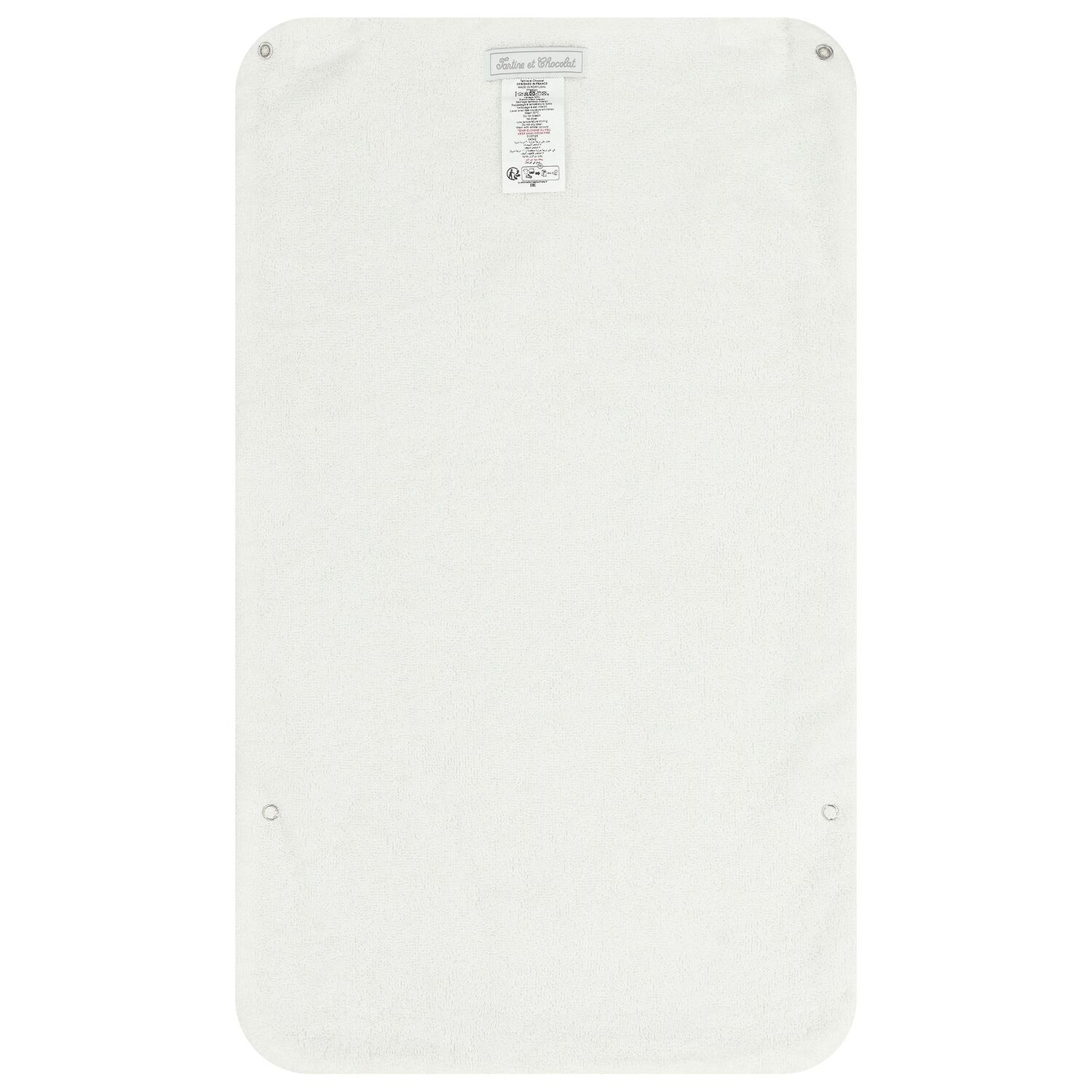 حقيبة تغيير ملابس الأطفال من قماش توال دو جوي باللونين العاجي والرمادي, 2, hi-res