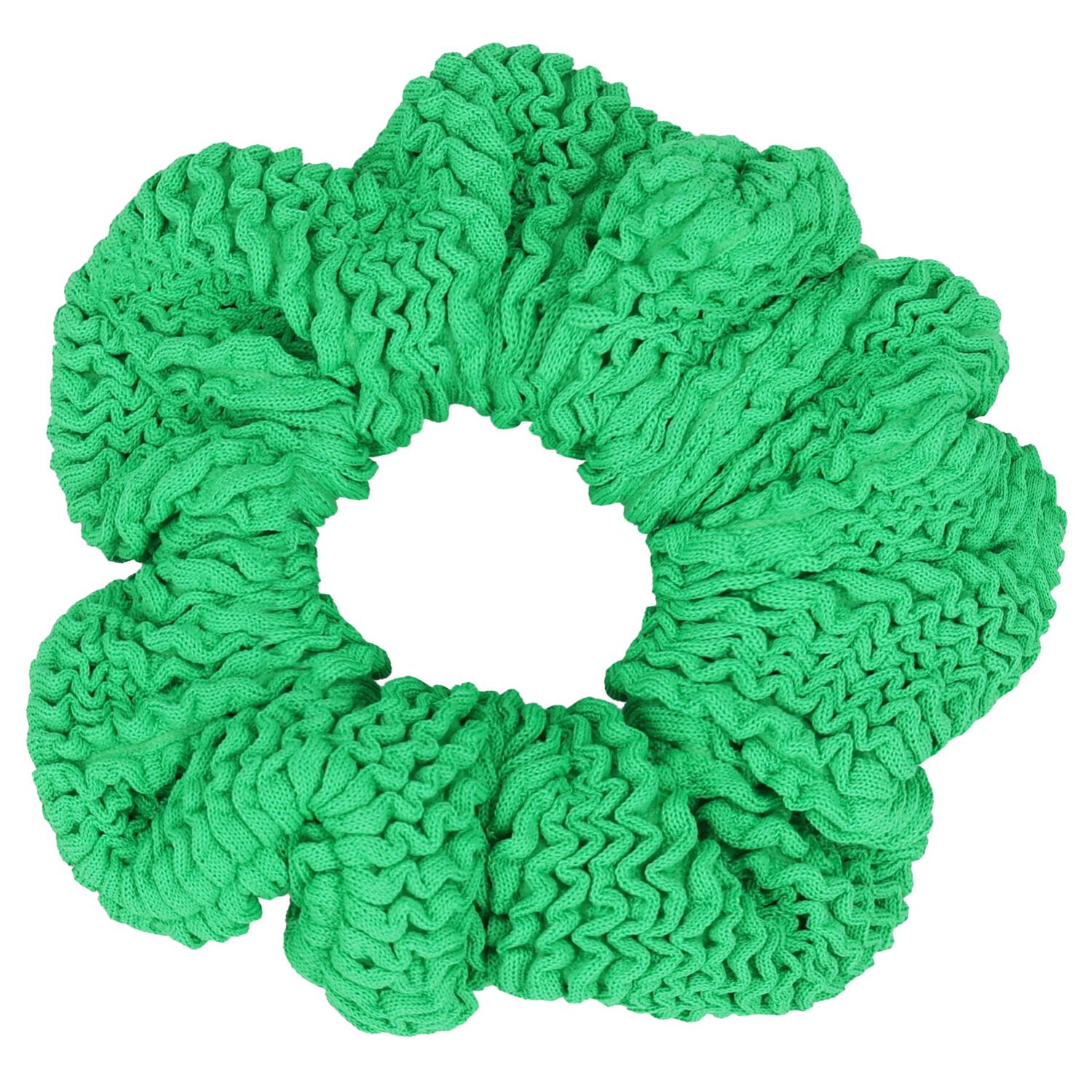 Girls Green, Yellow & Blue Crinkle Scrunchies ( 3 Pack ) , 1, hi-res