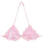 بيكيني بنقشة الغابة باللونين الوردي و الابيض للبنات , 1, hi-res