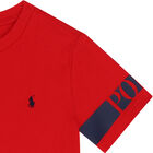 Boys Red Logo T-Shirt, 3, hi-res