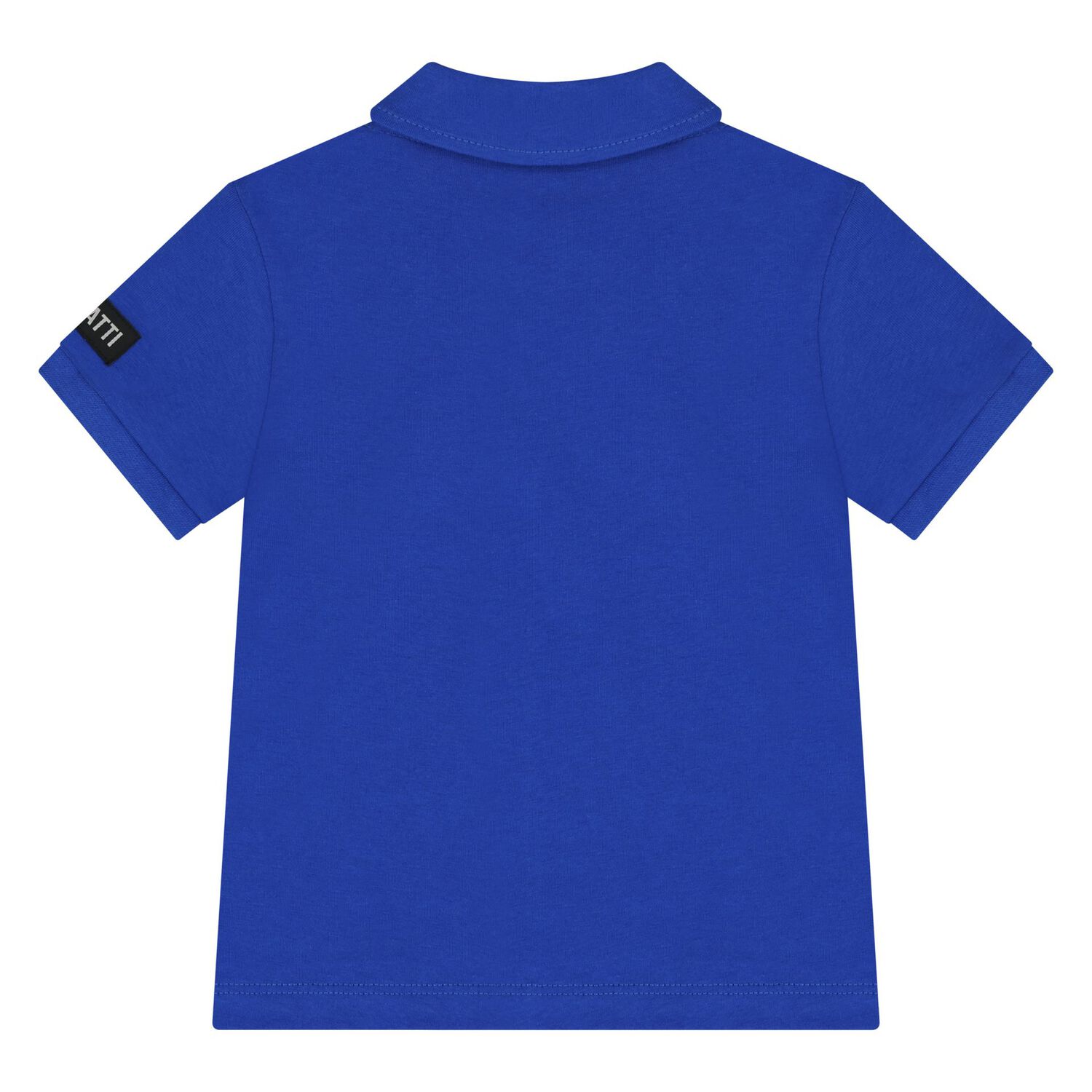 شيرت بولو للأولاد بالشعار باللون الأبيض والأزرق, 2, hi-res