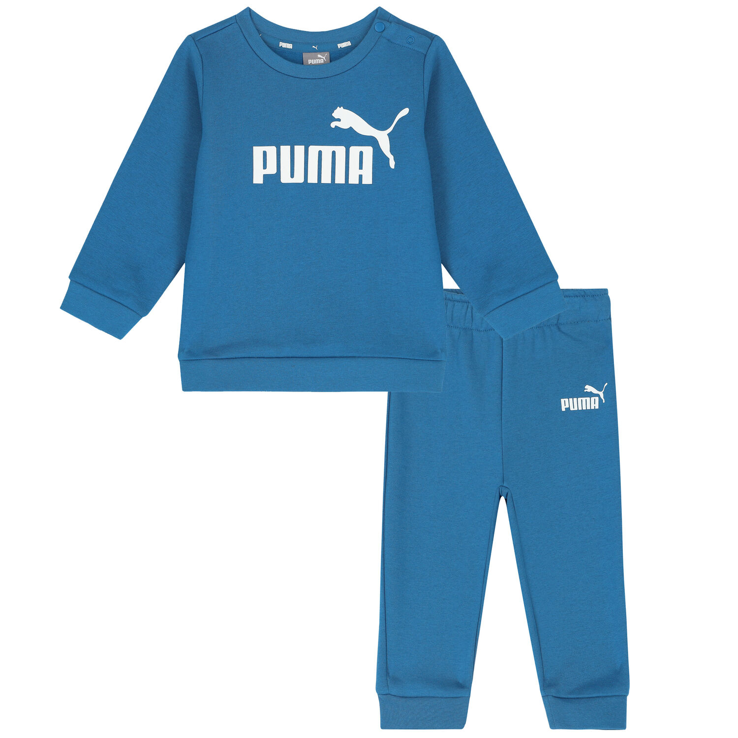 Younger Boys Blue Logo Tracksuit, 1, hi-res