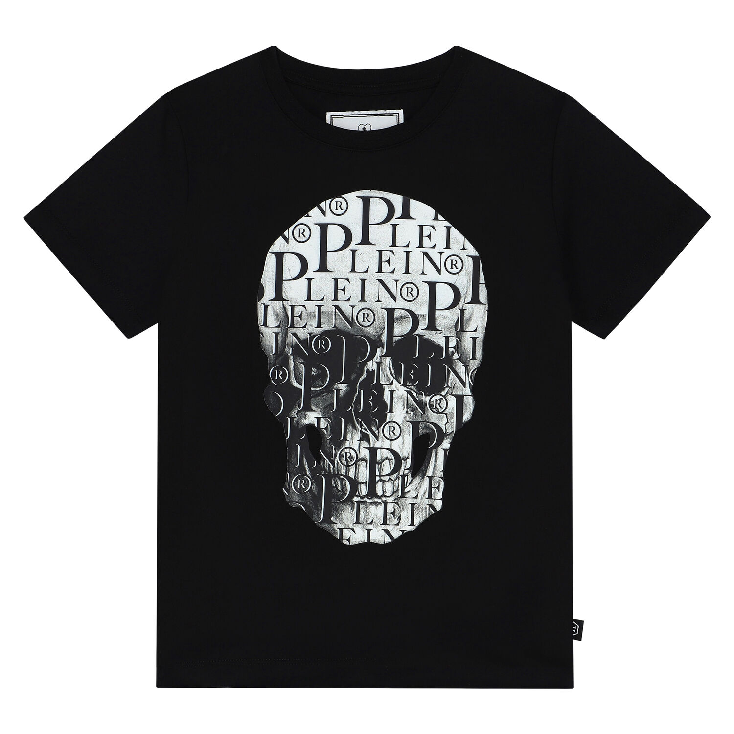 Black Skull Logo T-shirt, 1, hi-res image number null