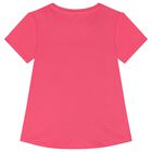 Girls Pink Logo T-Shirt, 2, hi-res