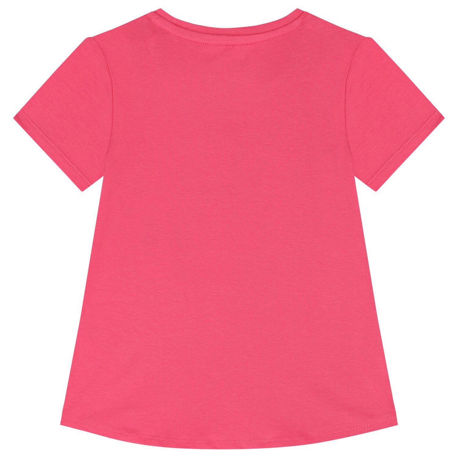 Girls Pink Logo T-Shirt, 2, hi-res image number null