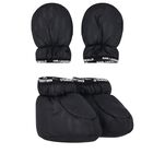 Black Logo Snowsuit, 1, hi-res