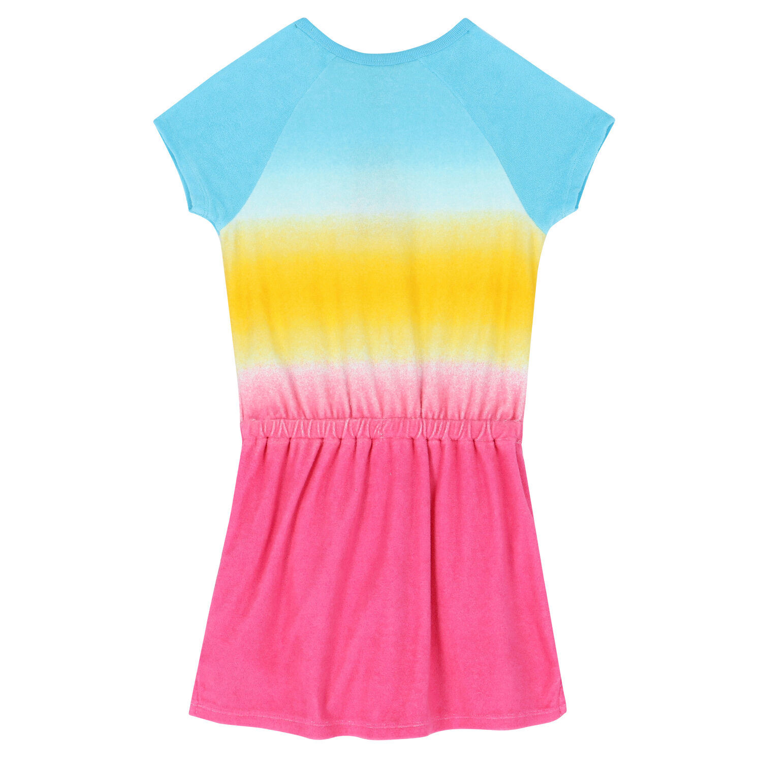 Girls Multi-Colored Ombre Logo Dress, 1, hi-res image number null