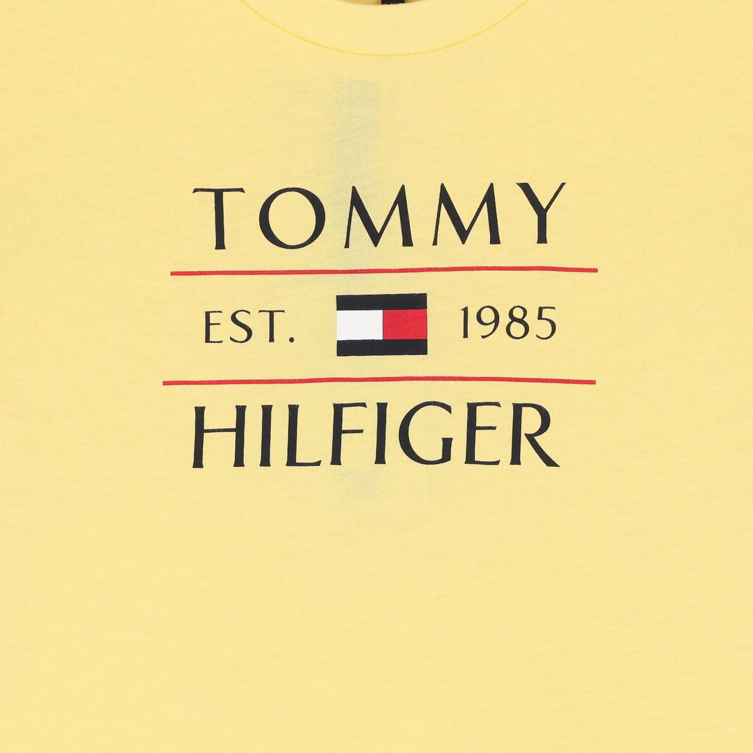  تيشيرت قطن بشعار علم للأولاد باللون الأصفر, 5, hi-res