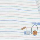 طقم بنات شورت باللون الأصفر والأبيض ( 4 قطع), 1, hi-res