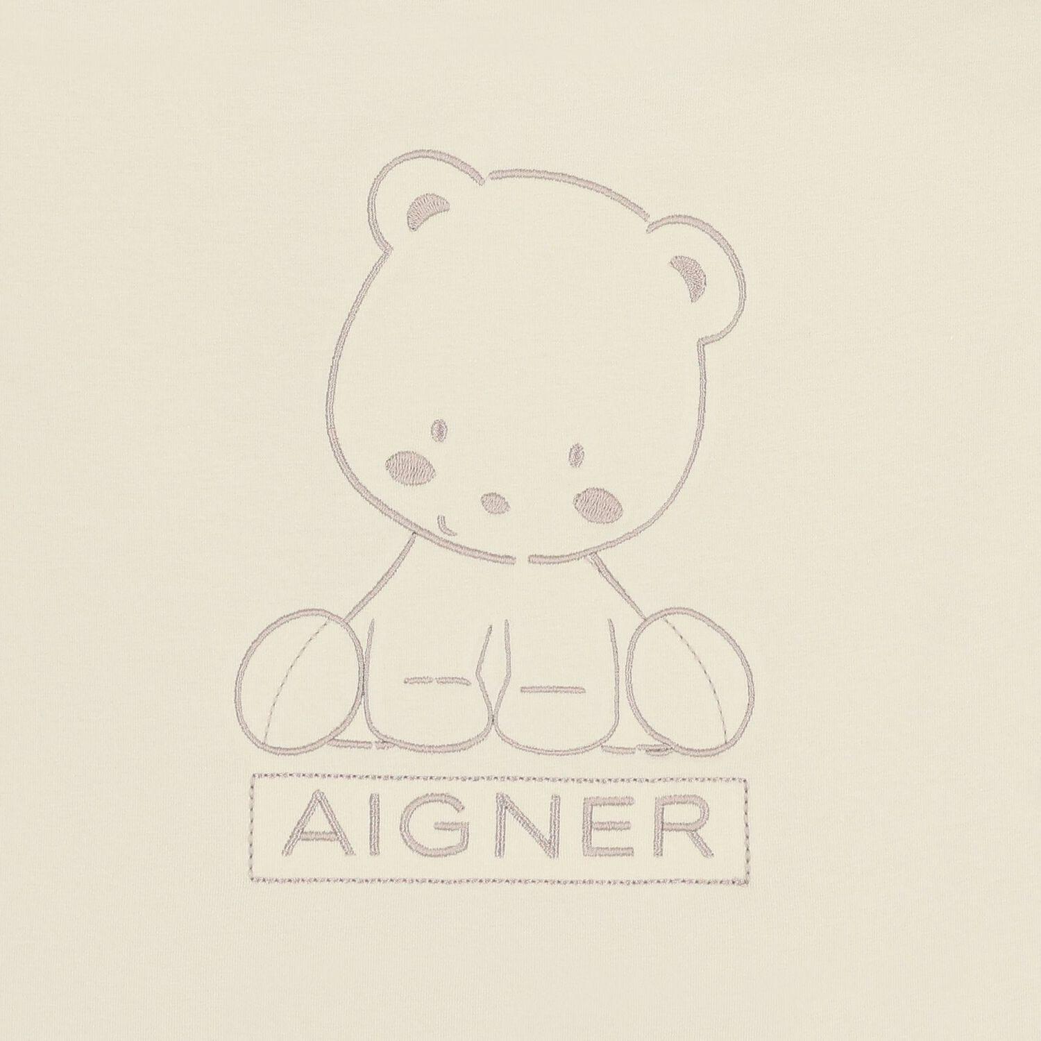 مدس بطبعة تيدى باللون الأبيض والبيج, 1, hi-res