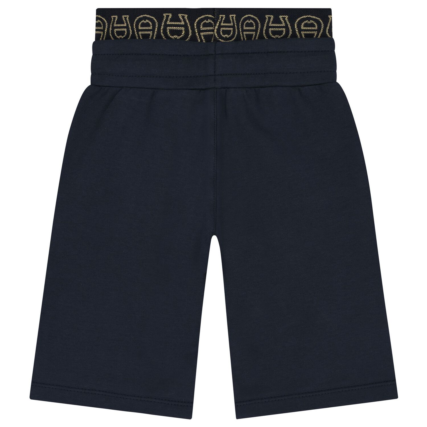 Younger Boys Navy Blue Logo Shorts, 1, hi-res image number null