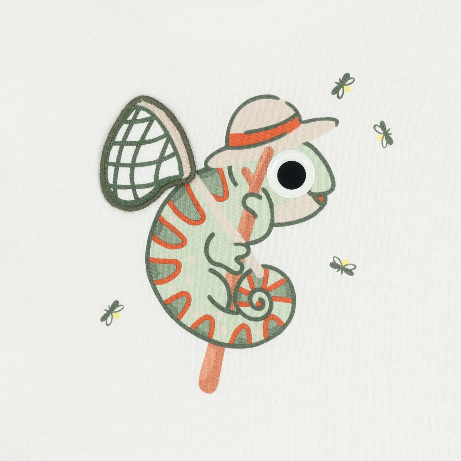 Younger Boys Ivory T-Shirt, 1, hi-res