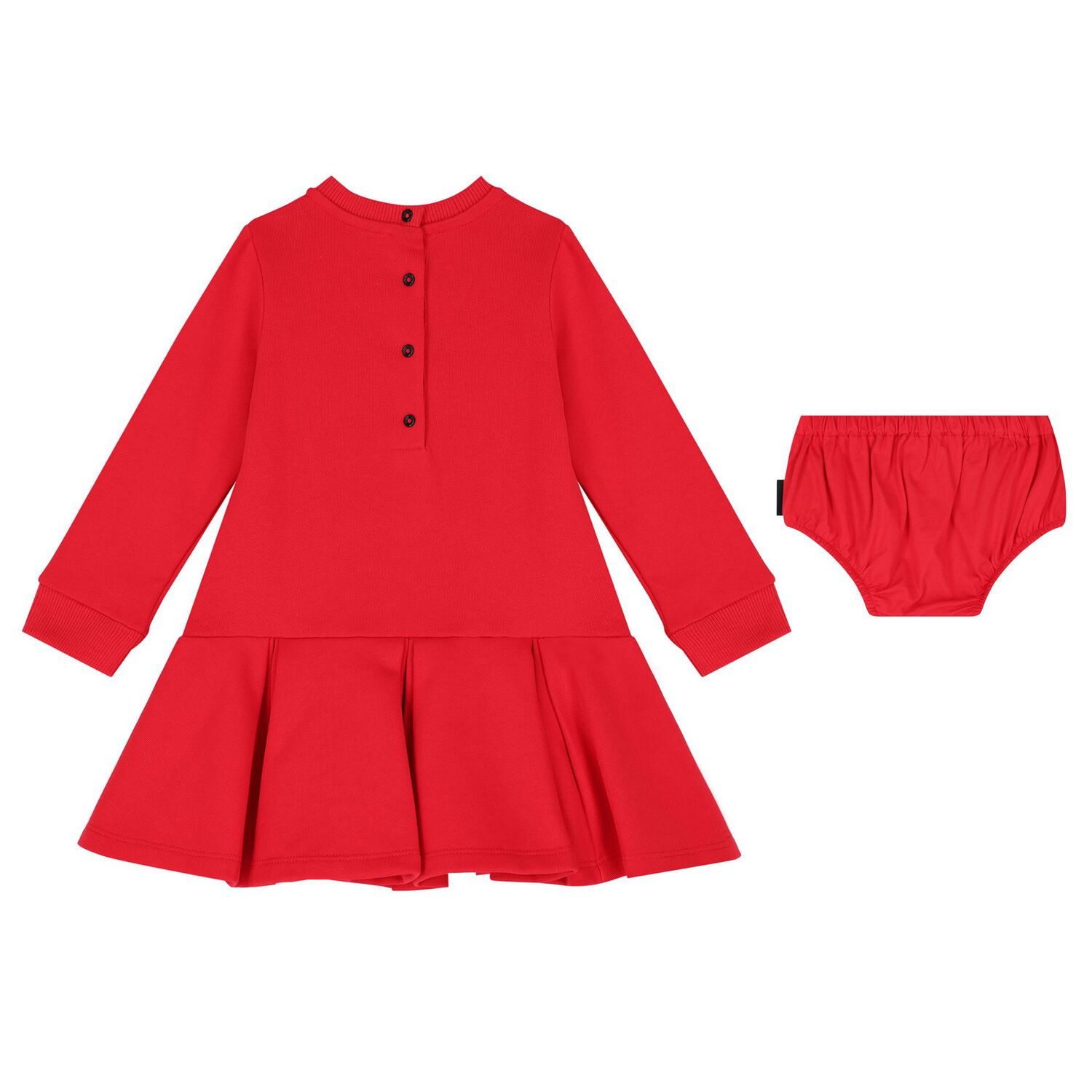 Younger Girls Red Logo Dress Set, 1, hi-res image number null