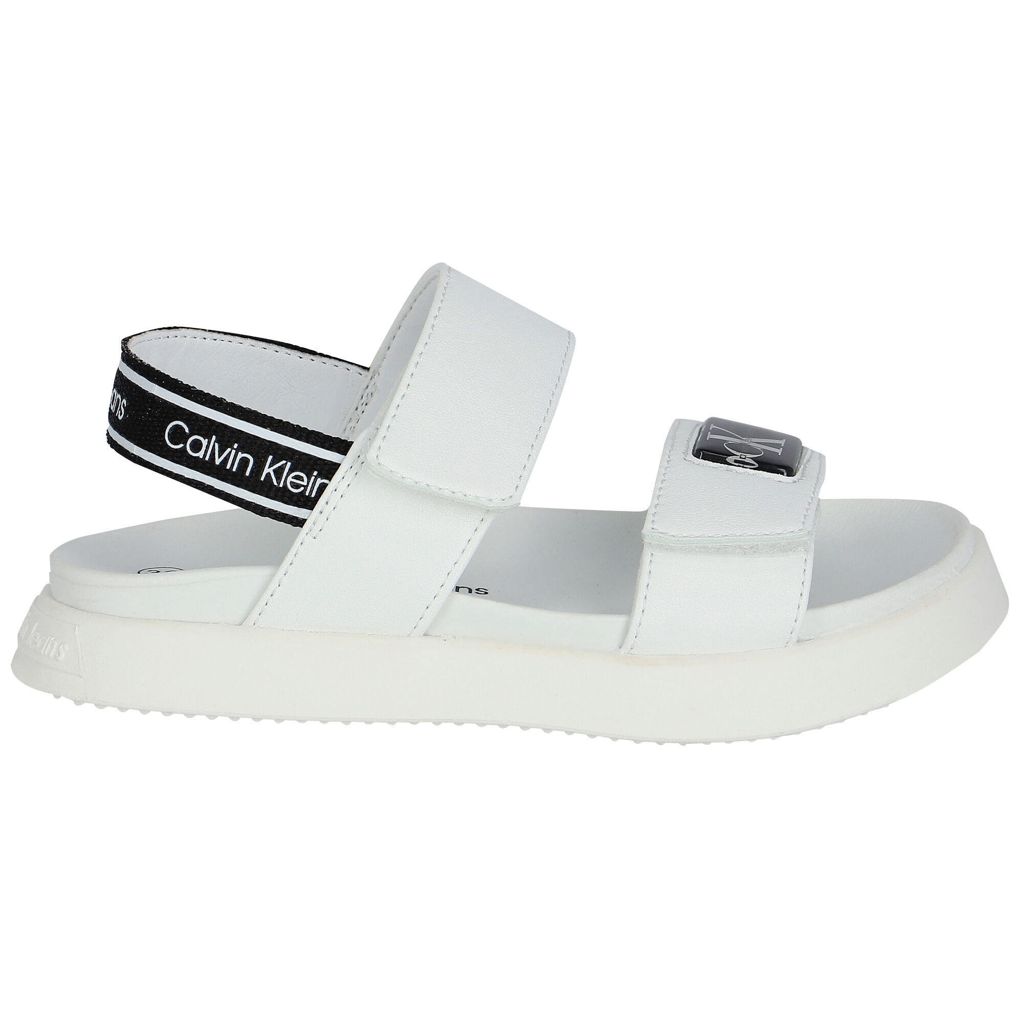 Calvin klein sandals white new arrivals