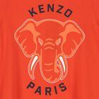 فستان بنات بشعار الفيل باللون الأحمر, 3, hi-res