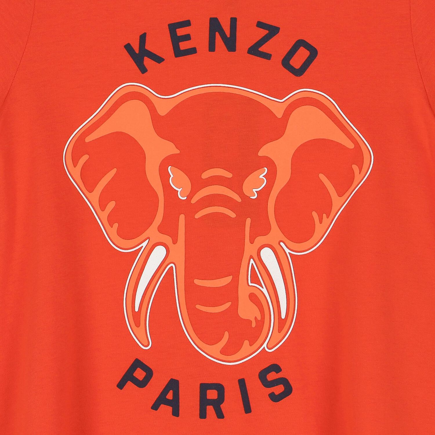 فستان بنات بشعار الفيل باللون الأحمر, 3, hi-res