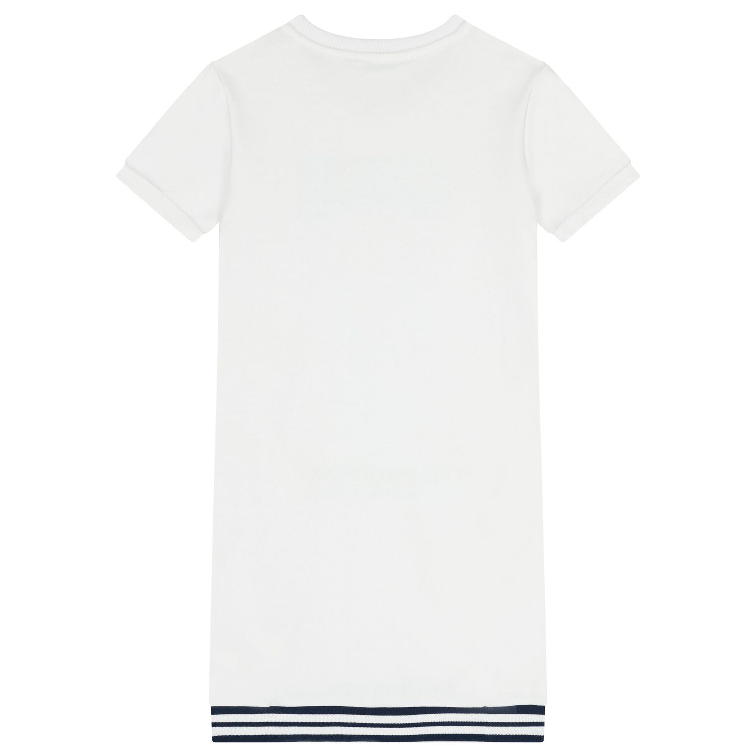 فستان بنات بالشعار بطبعه تيدى بير باللون الابيض , 1, hi-res