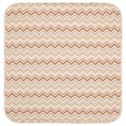 Beige & Brown Zig Zag Baby Blanket, 2, hi-res