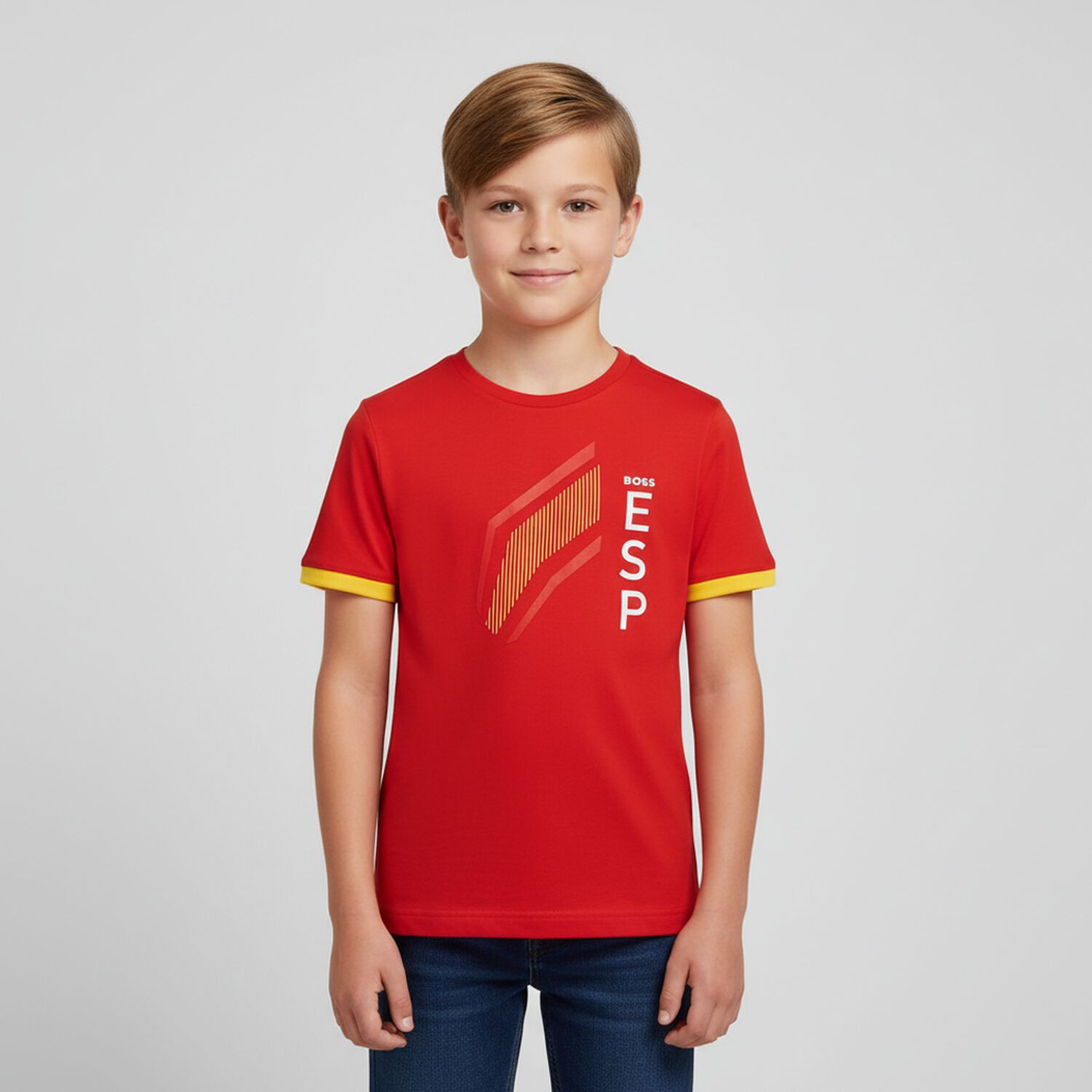 Red Logo T-Shirt, 4, hi-res image number null