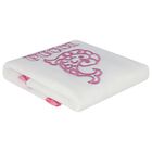 Baby Girls Ivory & Pink Iride Ruffle Blanket, 2, hi-res