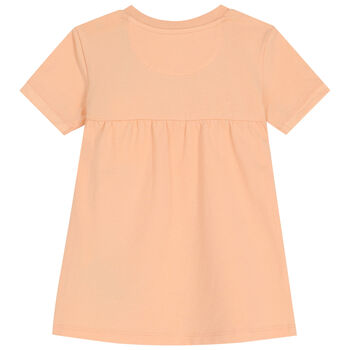 Baby Girls Coral Logo Dress
