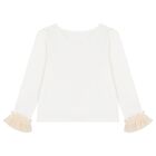 طقم تنوره بنات بطبعه قلعه باللون البيج والعاجى , 2, hi-res