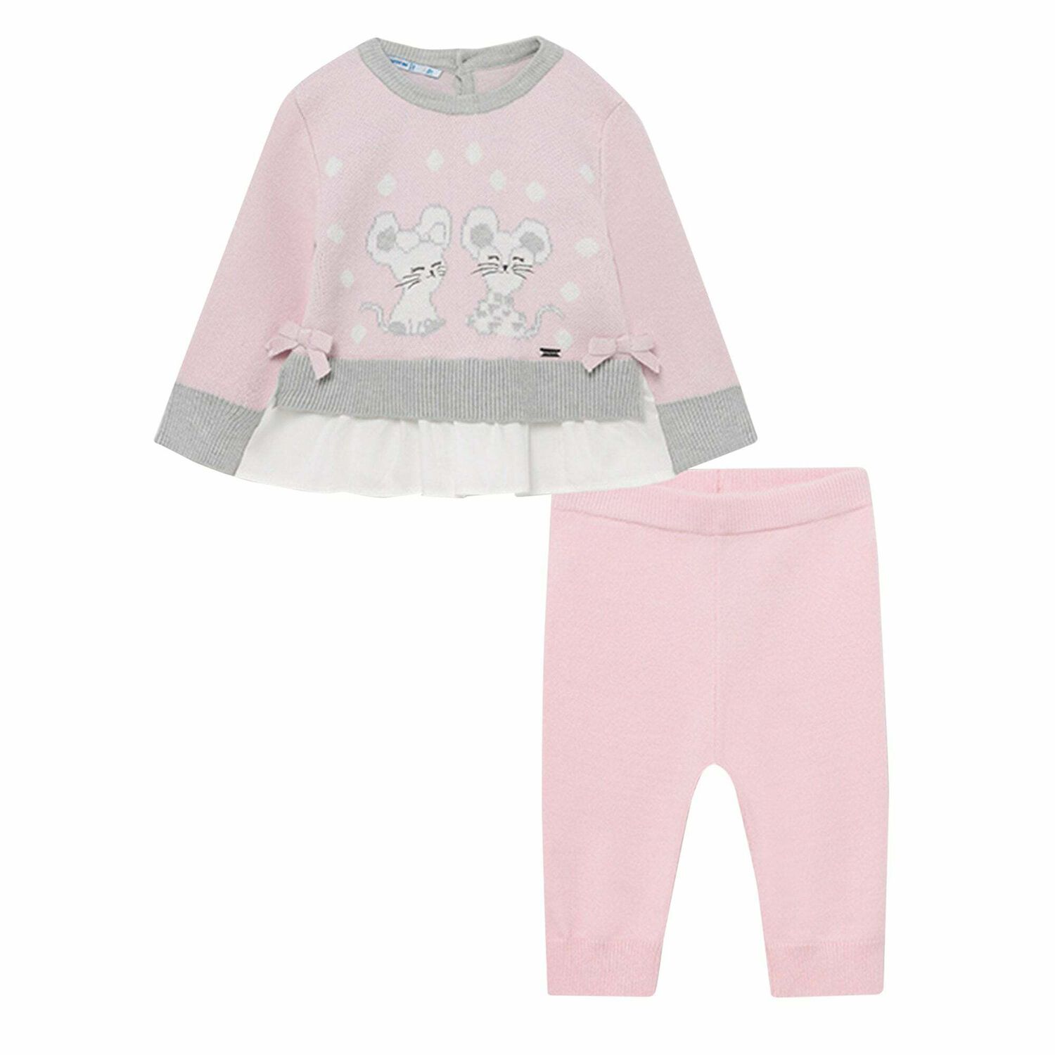 طقم ليغنز للبنات باللون الوردي, 1, hi-res image number null