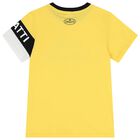 Boys Yellow Logo T-Shirts, 2, hi-res