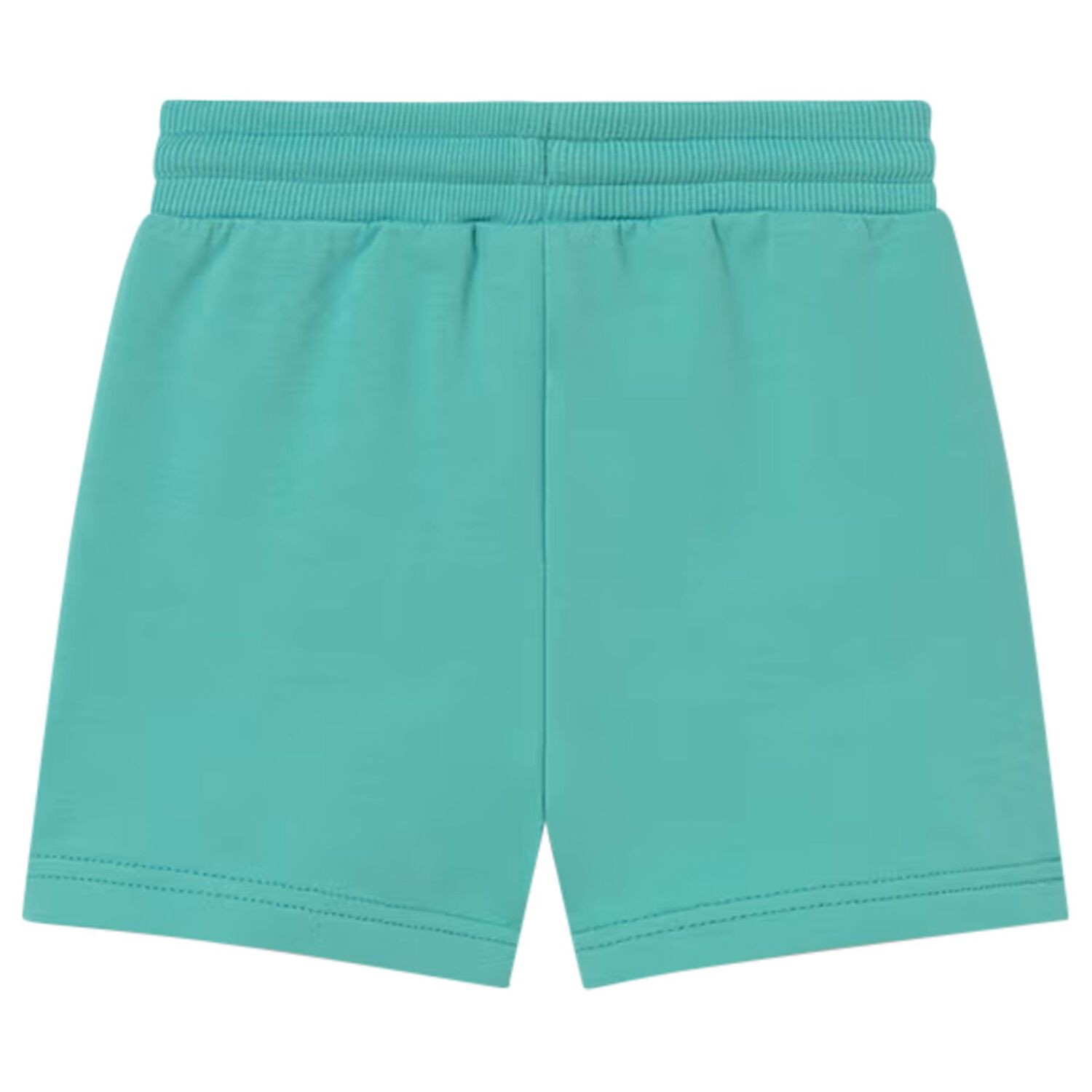 Younger Boys Green Logo Shorts, 1, hi-res