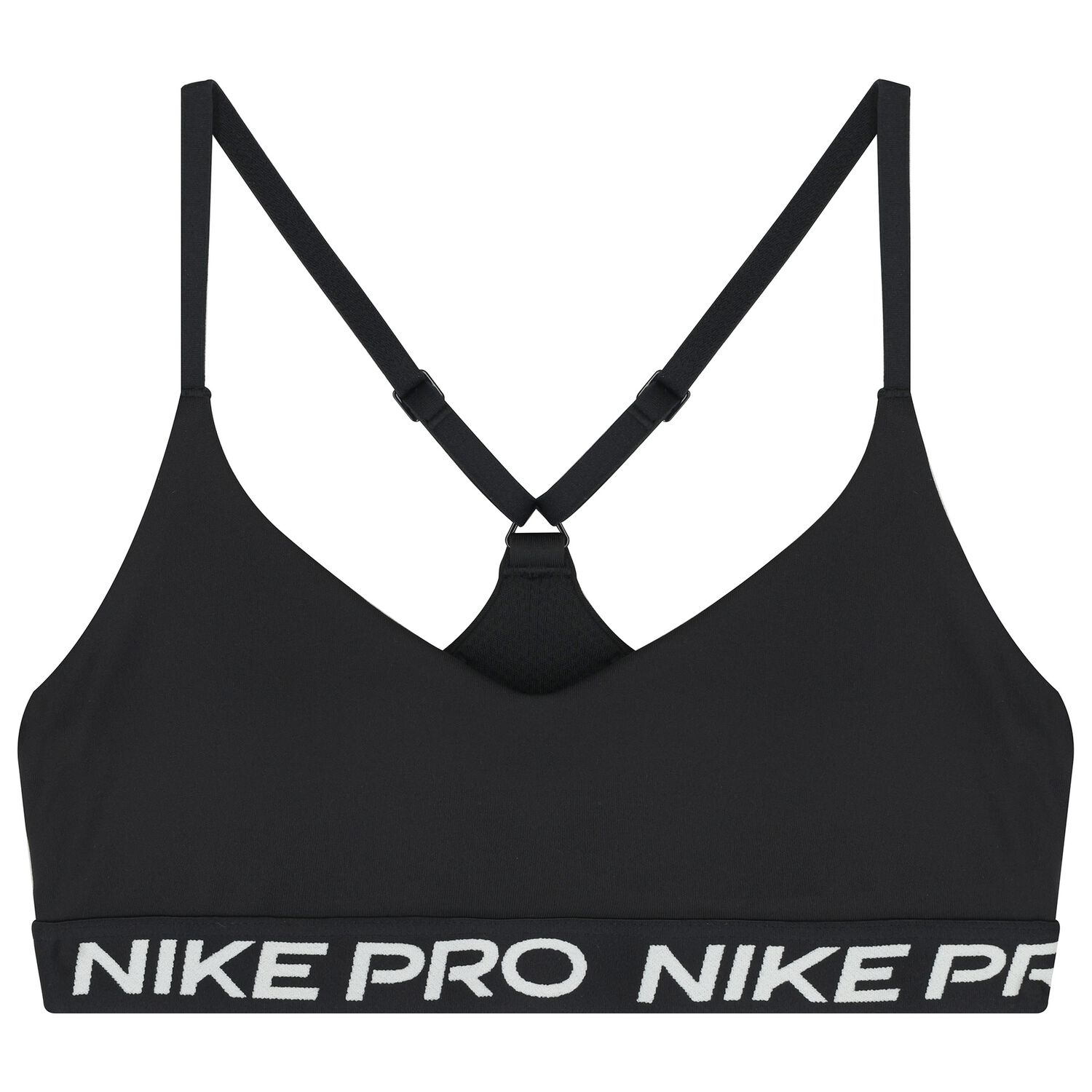 Girls Black Logo Bra Top , 1, hi-res