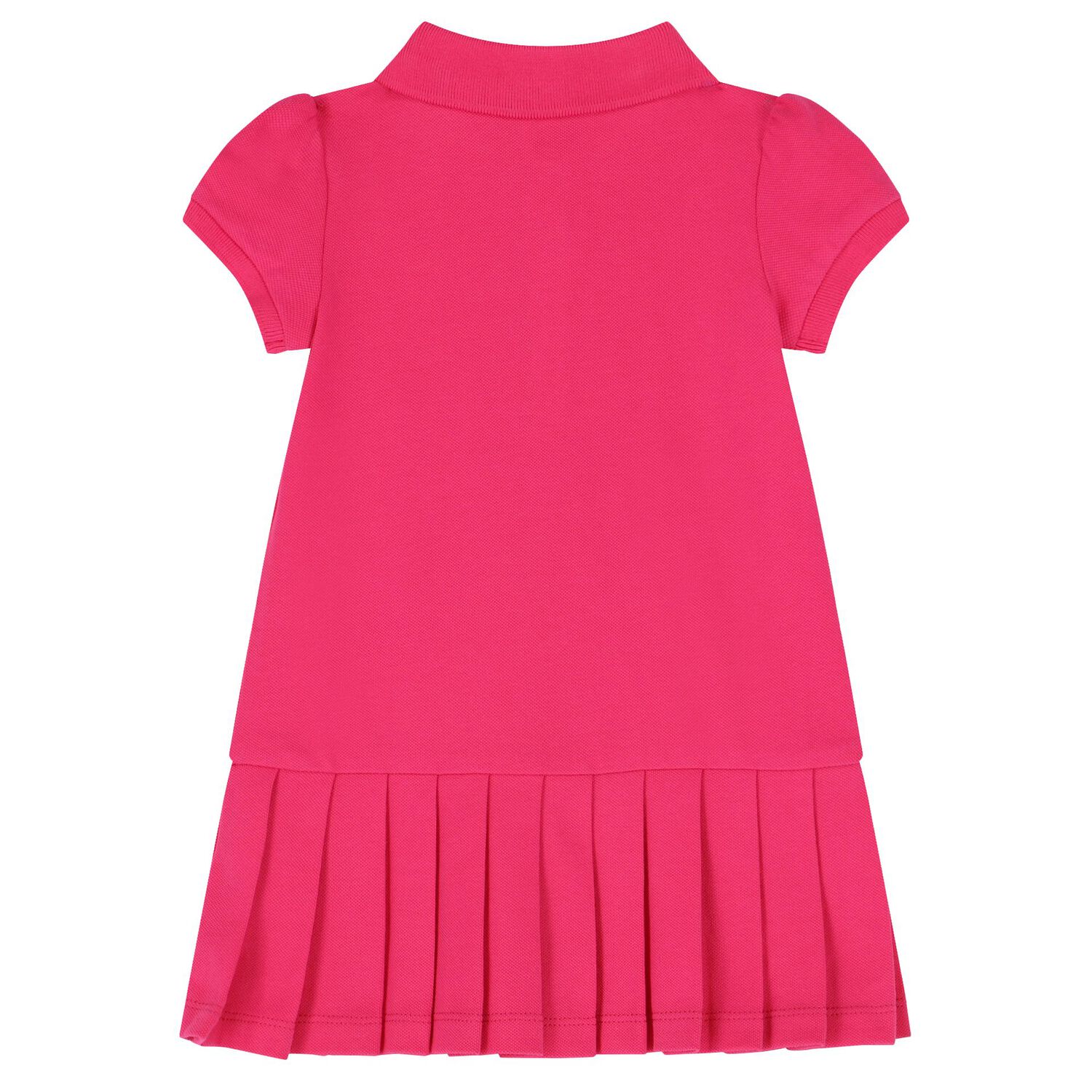 Baby Girls Pink Logo Polo Dress Set, 1, hi-res