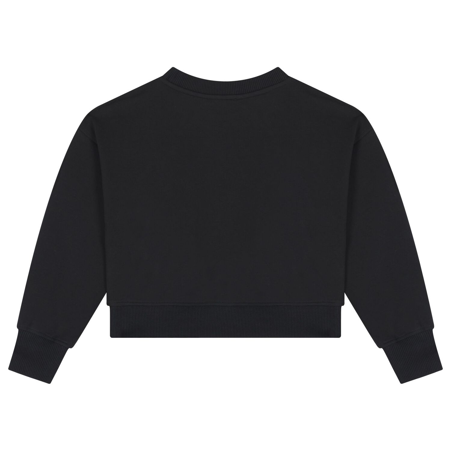 Black Teddy Bear Logo Sweatshirt, 1, hi-res