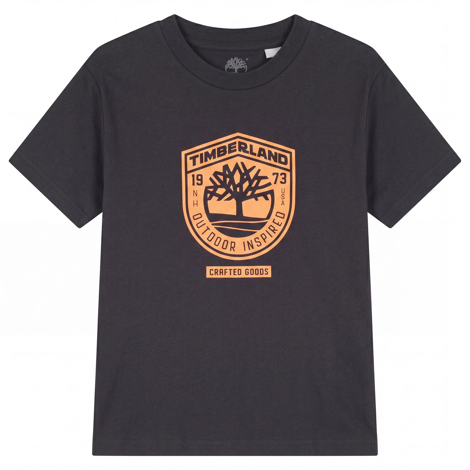 Boys Grey Logo T-Shirt, 1, hi-res