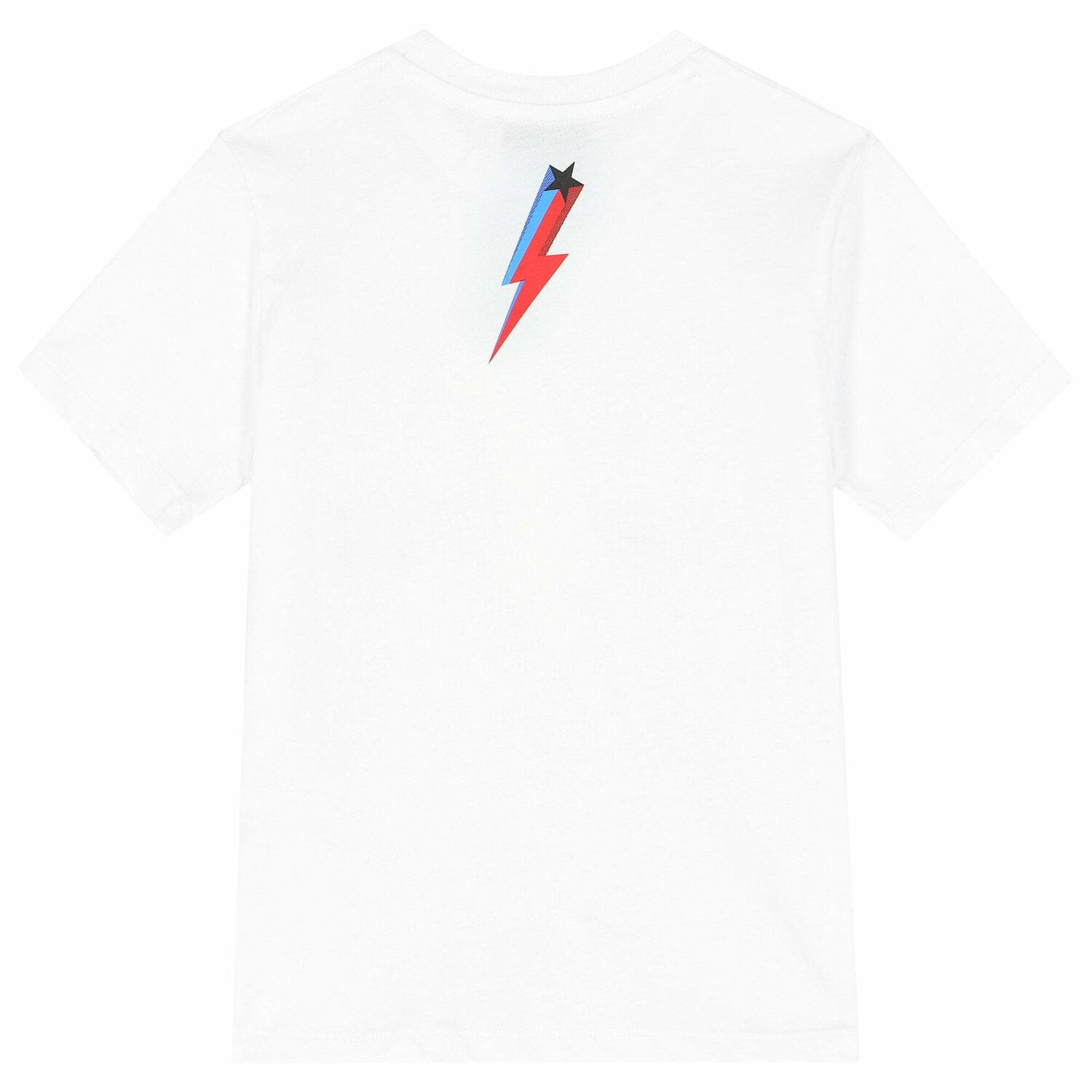 Boys White Logo T-Shirt, 2, hi-res image number null