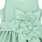 فستان دانتيل بناتي باللون الاخضر, 1, hi-res