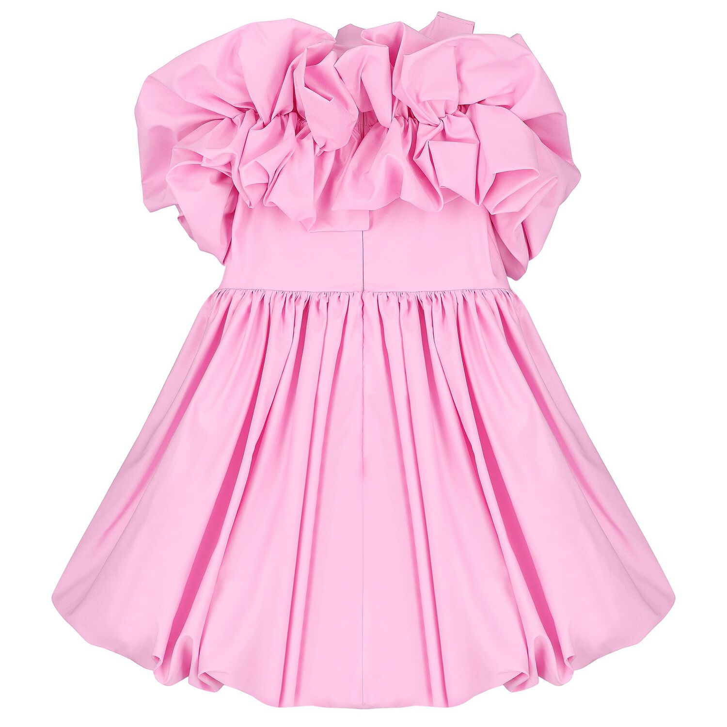Girls Pink Ruffled Dress, 1, hi-res image number null