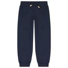 Boys White, Yellow & Navy Blue Racing Car Tracksuit ( 3 Piece ), 3, hi-res