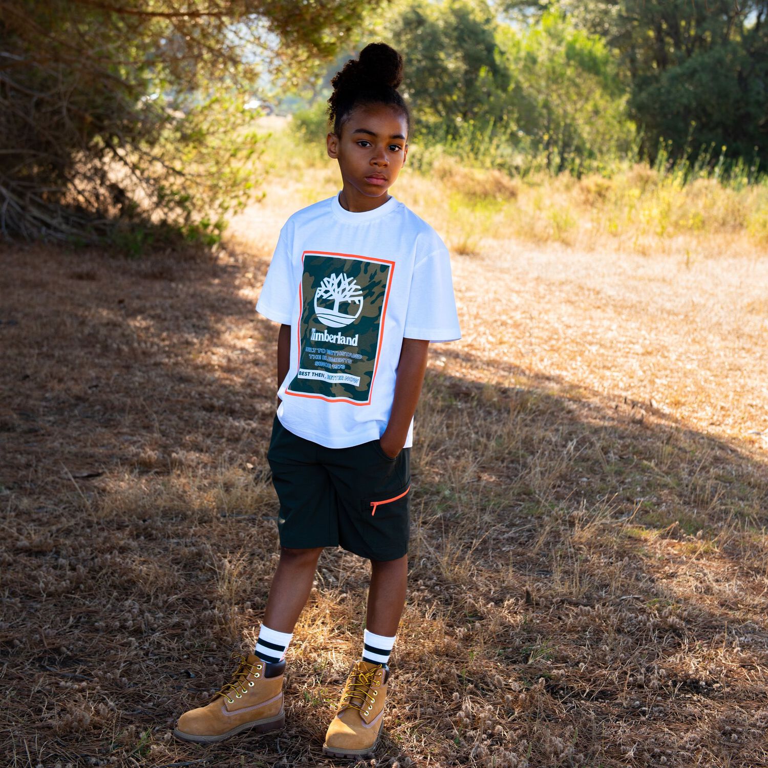 Boys White Logo T-Shirt, 1, hi-res image number null