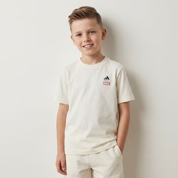 تشيرت من مارفل بشعار سبايدرمان باللون العاجي للاولاد