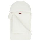 مدس بنات بالشعار بفيونكه باللون الذهبي و العاجى , 1, hi-res