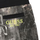 Boys Beige & Grey Logo Shorts, 2, hi-res