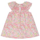 Baby Girls Pink Liberty Floral Dress Set, 1, hi-res
