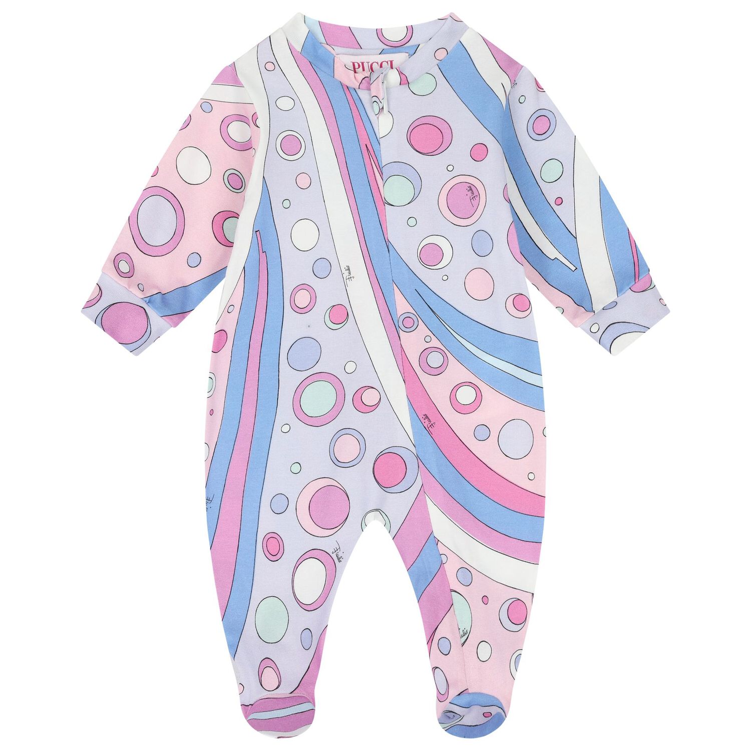 Baby Girls Pink & Lilac Fontane Babygrow Gift Set, 2, hi-res image number null