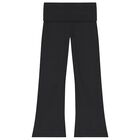 Girls Black Logo Leggings Set, 1, hi-res
