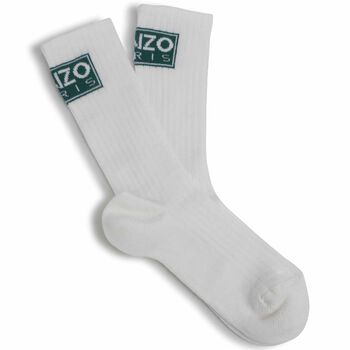 Ivory Logo Socks