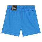 Younger Boys Blue Marvel Shorts Set, 1, hi-res